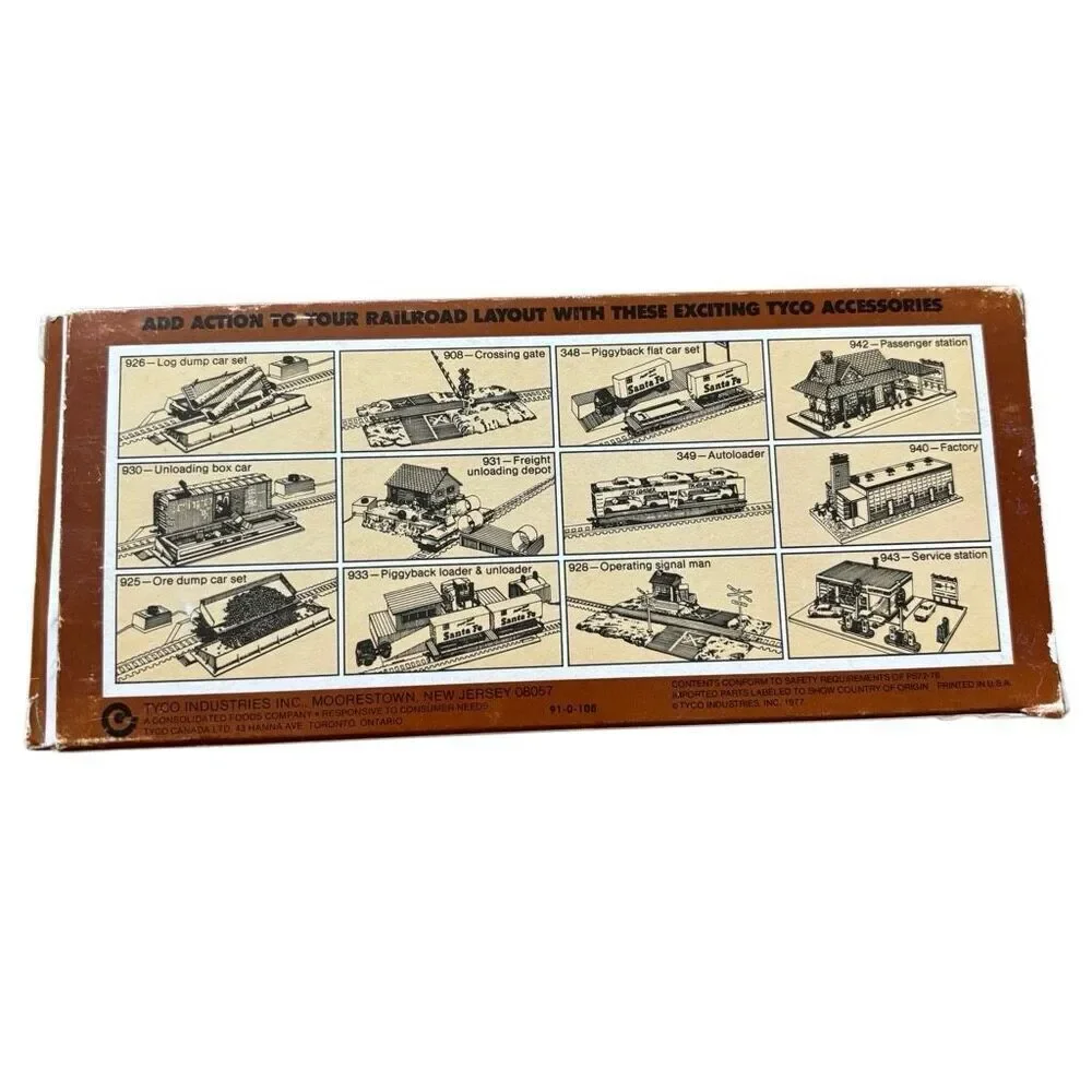 TYCO Pine Hills Logging Company B914-2 Gondola W/Logs HO Scale Freight Car